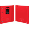 CARPEBOOK FORRADO A4 4A35 UNEQUAL MINIMAL ROJO 88104051 GRAFOPLAS UNIDAD