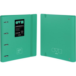 CARPEBOOK FORRADO A4 4A35 UNEQUAL MINIMAL TURQUESA 88104036 GRAFOPLAS UNIDAD