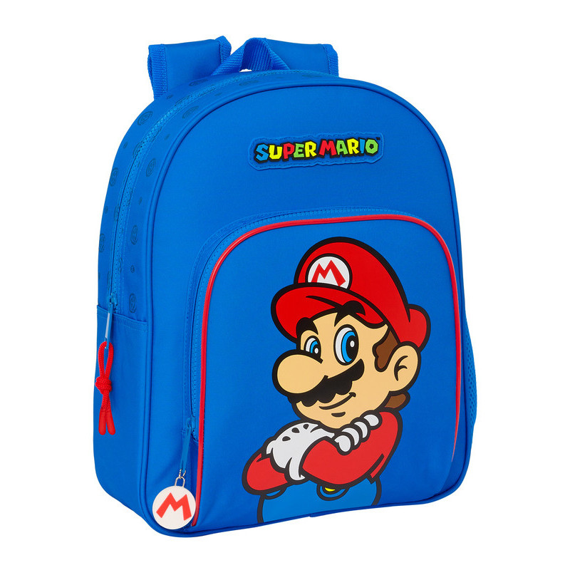 MOCHILA INFANTIL ADAPT.CARRO SUPER MARIO "PLAY" 612371609 SAFTA24