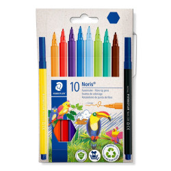 ROTULADOR STAEDTLER 10C CARTON BLISTER   326-C10