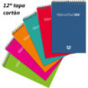 BLOC NOTAS ESPIRAL 12º APDO PTE 12U MEMOPAD UNI TAPA CARTON GRAFOPLAS 37004099