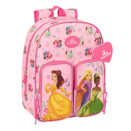 MOCHILA INFANTIL BOLSILLOS ADAPT.CARRO PRINCESAS DISNEY SAFTA26 612680185 34X26 UNIDAD