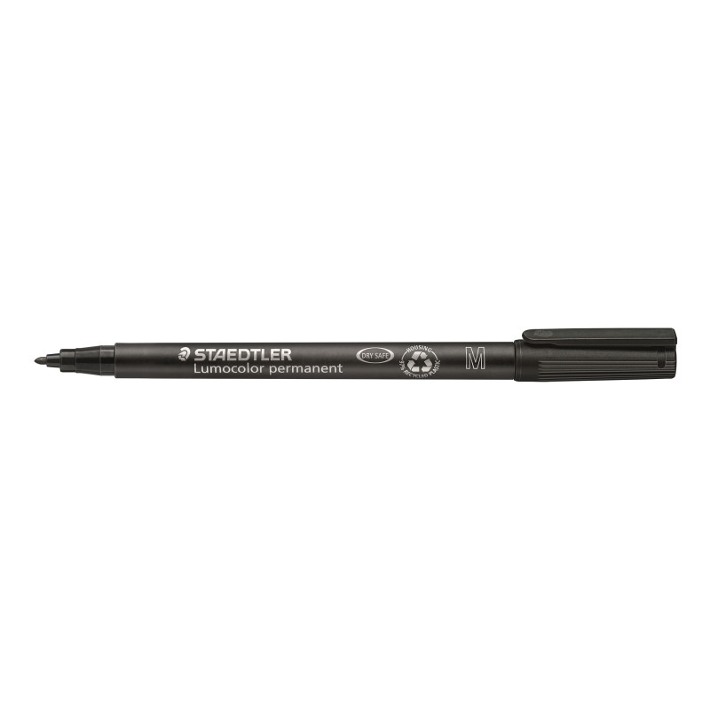 MARCD. PERMANENTE M 1MM NEGRO LUMOCOLOR 317 STAEDTLER