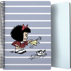 CUAD.PP Fº 80H 90G C4MM MAFALDA BOAT GRAFOPLAS26 UNIDAD 16502244