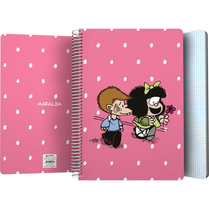 CUAD.PP Fº 80H 90G C4MM MAFALDA FRIENDS GRAFOPLAS26 UNIDAD 16502245