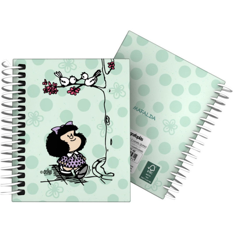 CUAD.FOR A7 100H 70G C5MM MAFALDA KISS GRAFOPLAS26 UNIDAD 16532746