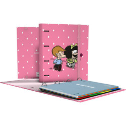 CARPEBOOK 4D35 A4 MAFALDA FRIENDS GRAFOPLAS26 PACK 2U. 88122745