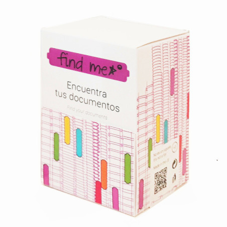 PESTAÑA PARA CUADERNO FIND ME LABEL C/100U EXPOSITOR