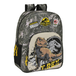 MOCHILA DE 33 CM ADAPT.CARRO JURASSIC WORLD "WARNING" 612363180 SAFTA24