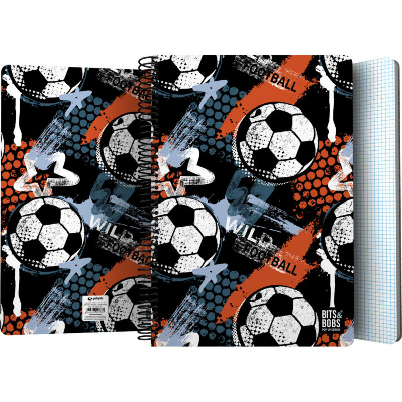 CUAD.PP Fº 80H 90G C4MM B&B WILD FOOTBA GRAFOPLAS26 UNIDAD 16502231