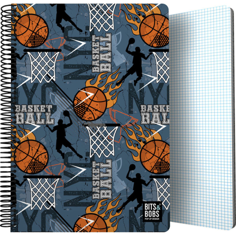 CUAD.PP Fº 80H 90G C4MM B&B BASKETBALL GRAFOPLAS26 UNIDAD 16502232