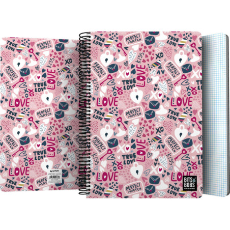 CUAD.PP Fº 80H 90G C4MM B&B TRUE LOVE GRAFOPLAS26 UNIDAD 16502237