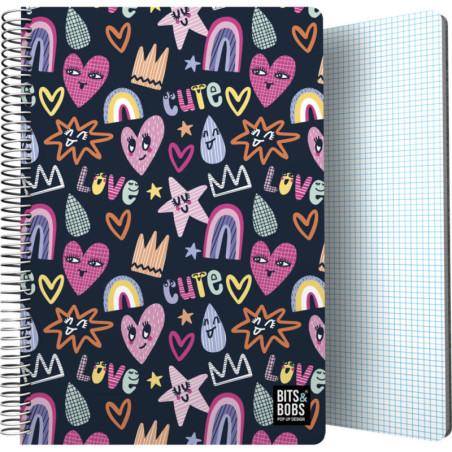 CUAD.PP Fº 80H 90G C4MM B&B CUTE GRAFOPLAS26 UNIDAD 16502238