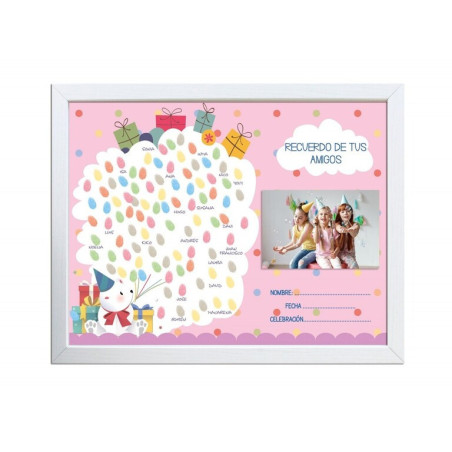MARCO FOTOS RECUERDO DE TUS AMIGOS A-3 HUELLA DACTILAR 42550