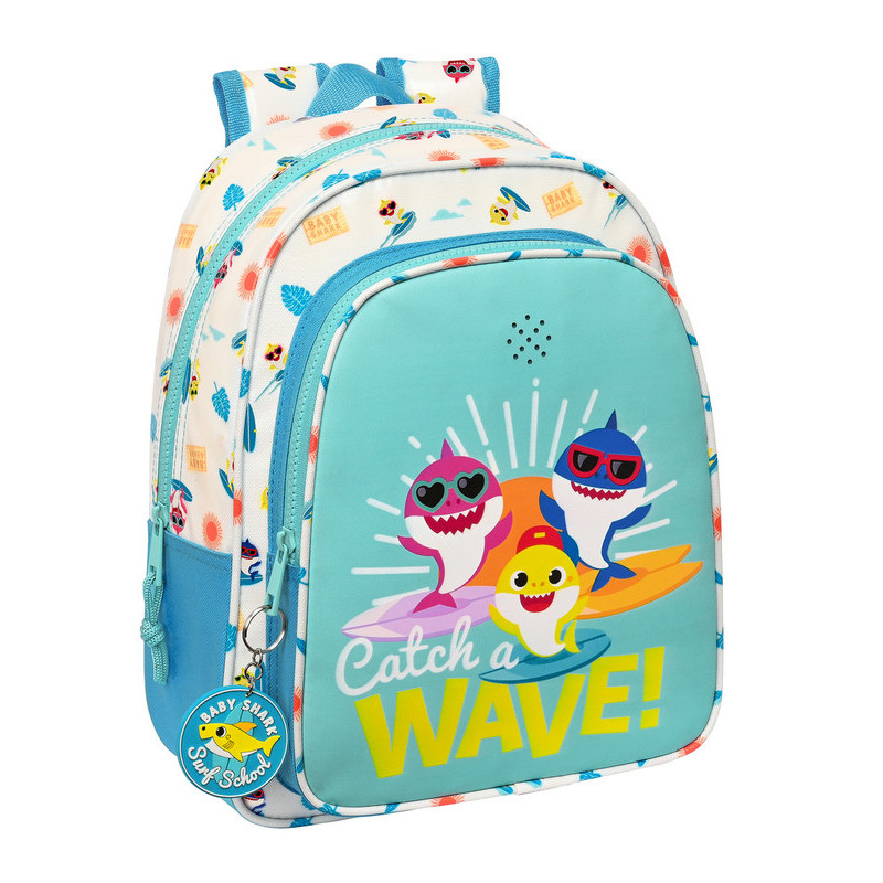 MOCHILA INFANTIL CON MUSICA ADAPT.CARRO BABY SHARK "SURFING" SAFTA23 SEP 612360524