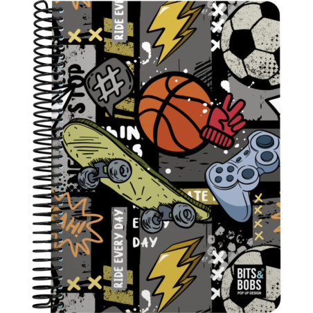 CUAD.PP 4º 80H 90G C4MM B&B FREE SPORT GRAFOPLAS26 UNIDAD 16512233