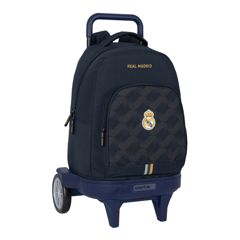 MOCHILA GDE. C/RUEDAS COMPACT EVOL. EXT. REAL MADRID 2ª EQUIPACION 23/24 SAFTA23 SEP 612357218