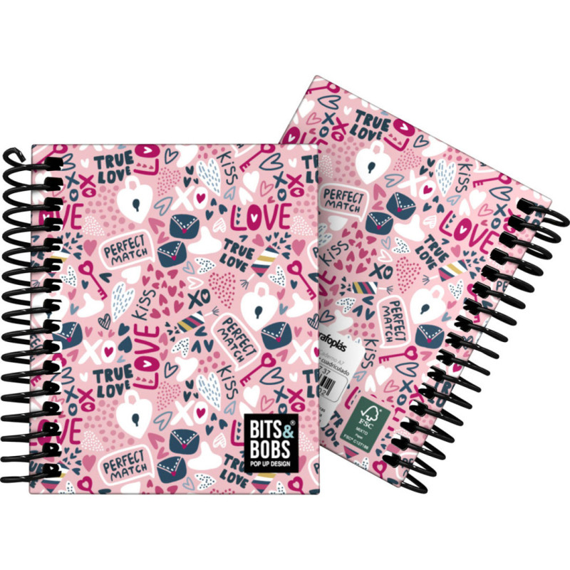 CUAD.FOR A7 C5MM B&B TRUE LOVE GRAFOPLAS26 UNIDAD 16532737