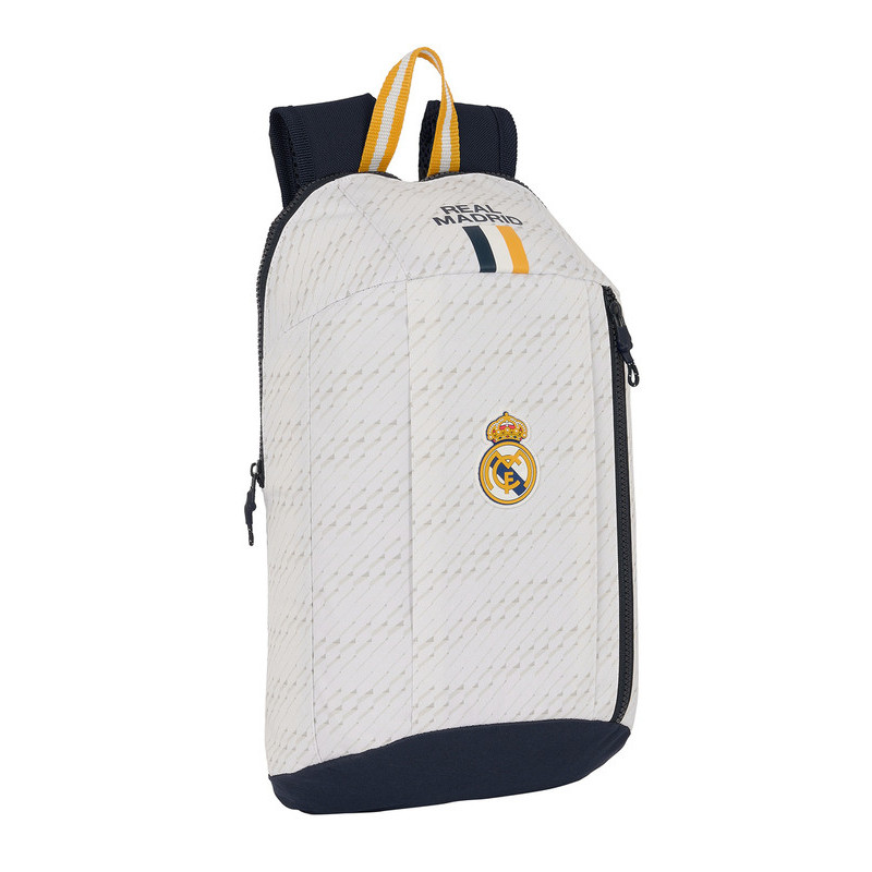 MINI MOCHILA CREMALLERA VERTICAL REAL MADRID 1ª EQUIP. 23/24 612354821 SAFTA23 VAC