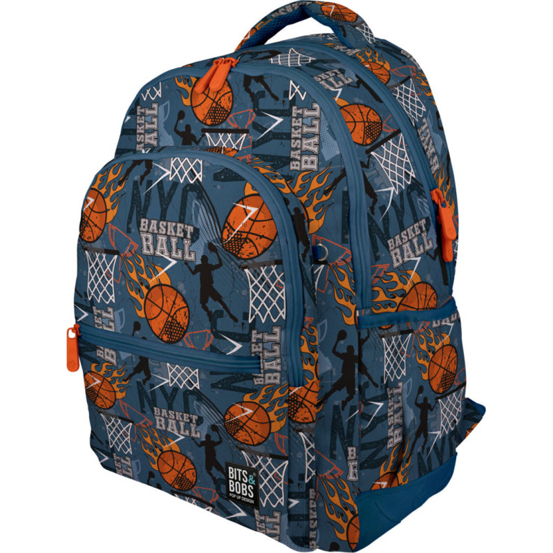 MOCHILA RUBBER B&B BASKETBALL GRAFOPLAS26 UNIDAD 37500744