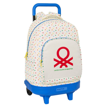MOCHILA GDE. C/RUEDAS COMPACT EXTRAIBLE BENETTON "TOPITOS" SAFTA23 ENERO 612351918