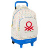 MOCHILA GDE. C/RUEDAS COMPACT EXTRAIBLE BENETTON "TOPITOS" SAFTA23 ENERO 612351918