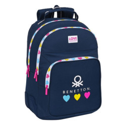 MOCHILA DOBLE ADAPT.CARRO BENETTON "LOVE" SAFTA23 ENERO 612350773
