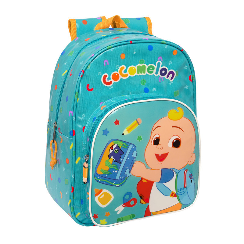 MOCHILA INFANTIL ADAPT.CARRO FACIL LIMP. COCOMELON "BACK TO CLASS" SAFTA23 ENERO 612346185