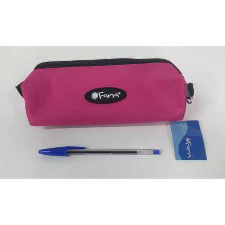 PORTATODO REDONDO SENCILLO FAMA ESCOLAR FUCSIA 24585RC