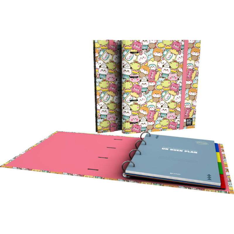 CARPEBOOK 4D35 A4 B&B KAWAII GRAFOPLAS26 PACK 2U. 88122735