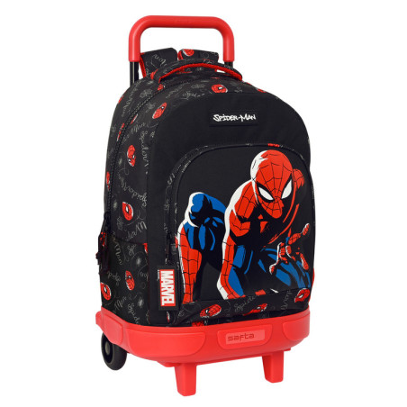 MOCHILA GDE. C/RUEDAS COMPACT EXTRAIBLE SPIDER-MAN "HERO" SAFTA23 ENERO 612343918