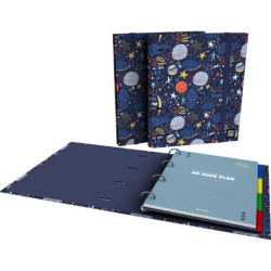 CARPEBOOK 4D35 A4 B&B PLANETS GRAFOPLAS26 PACK 2U. 88122739
