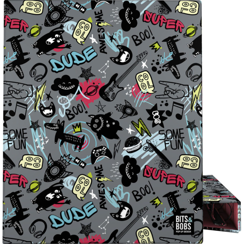 CARP.ANILLAS A4 FOR.4D25 B&B AWESOME GRAFOPLAS26 PACK 2U. 88142734