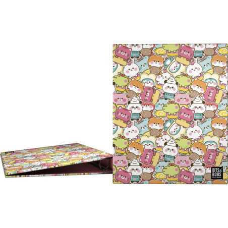 CARP.ANILLAS A4 FOR.4D25 B&B KAWAII GRAFOPLAS26 PACK 2U. 88142735