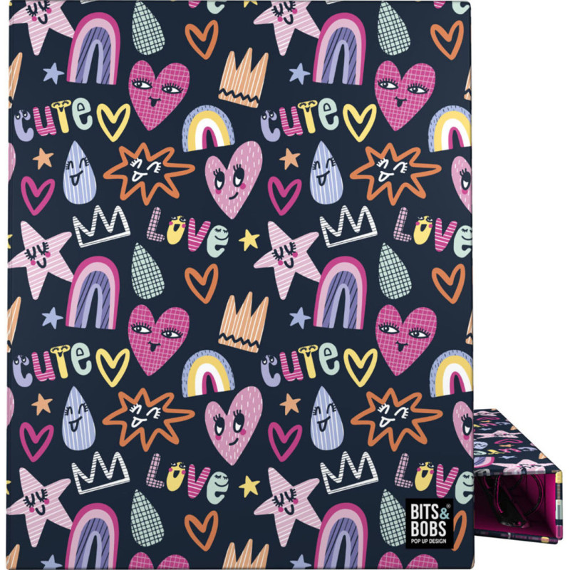 CARP.ANILLAS A4 FOR.4D25 B&B CUTE GRAFOPLAS26 PACK 2U. 88142738