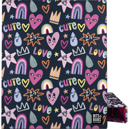 CARP.ANILLAS A4 FOR.4D25 B&B CUTE GRAFOPLAS26 PACK 2U. 88142738