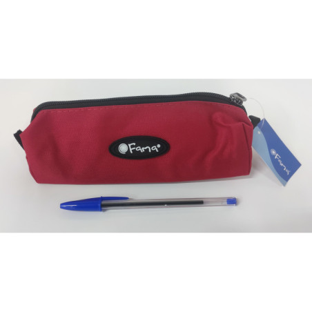 PORTATODO REDONDO SENCILLO FAMA ESCOLAR ROJO 24585VM