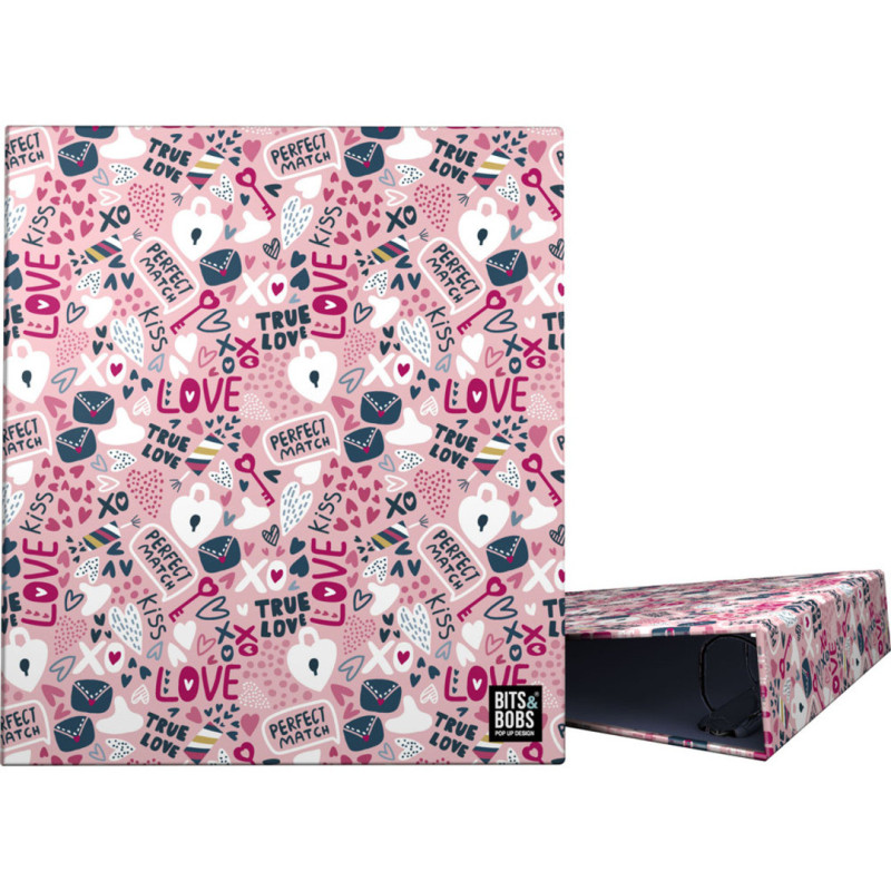 CARP.ANILLAS A4 FOR.4D40 B&B TRUE LOVE GRAFOPLAS26 PACK 2U. 88172743