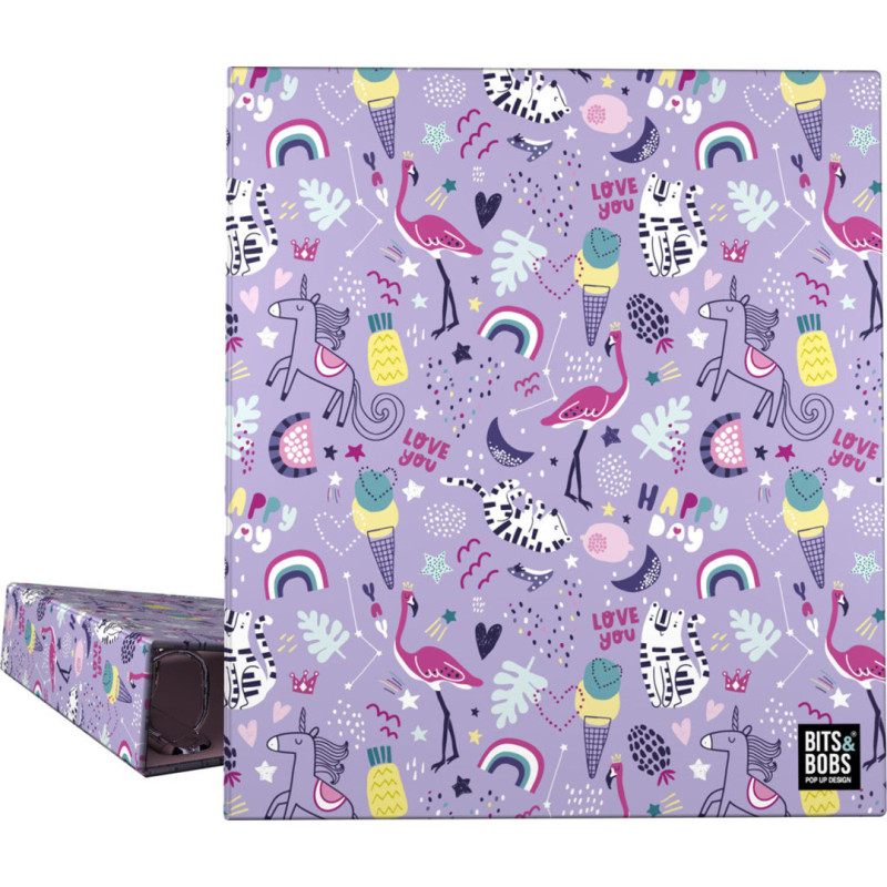 CARP.ANILLAS A4 FOR.4D40 B&B HAPPY GRAFOPLAS26 PACK 2U. 88172741