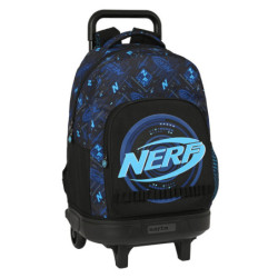 MOCHILA GDE. C/RUEDAS COMPACT EXTRAIBLE NERF "BOOST" SAFTA23 ENERO 612340918
