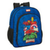 MOCHILA JUNIOR ADAPT.CARRO AVENGERS SAFTA26 612679640 38X32 UNIDAD