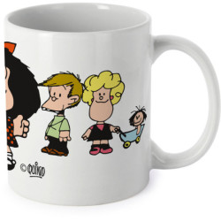 TAZA PORCELANA MAFALDA Y SUS AMIGOS GRAFOPLAS26 UNIDAD 79892300