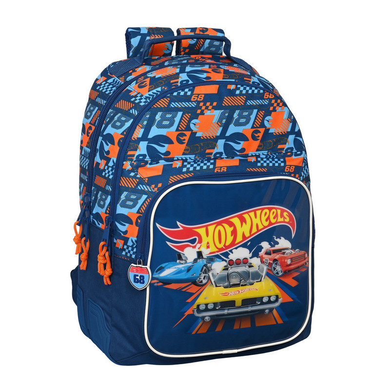MOCHILA DOBLE ADAPT.CARRO HOT WHEELS "SPEED CLUB" SAFTA23 ENERO 612338773