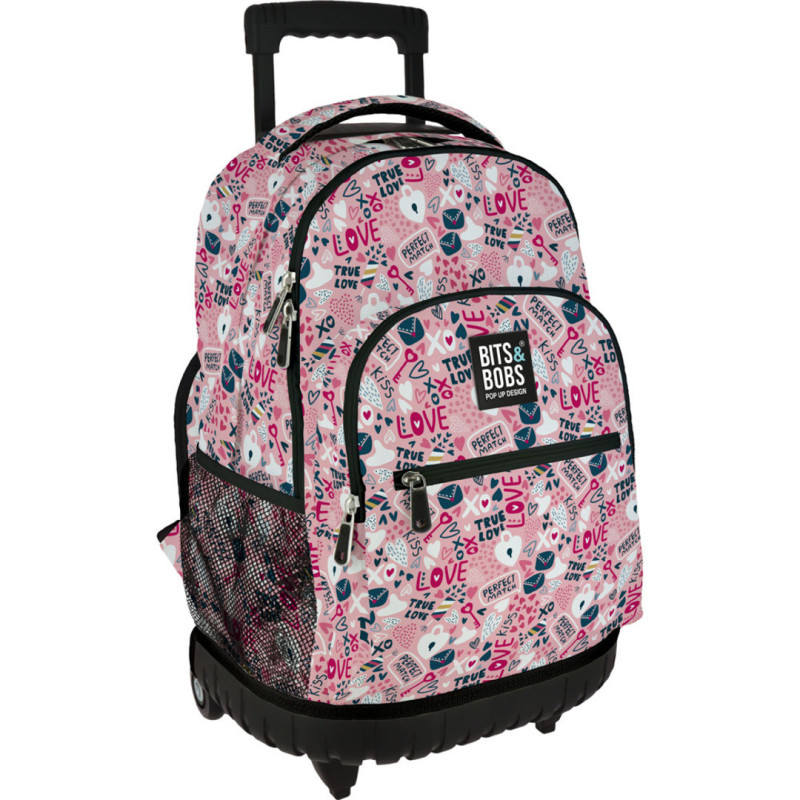 MOCHILA ROLLER B&B TRUE LOVE GRAFOPLAS26 UNIDAD 37502645