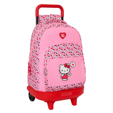 MOCHILA GDE. C/RUEDAS COMPACT EXTRAIBLE HELLO KITTY SAFTA26 612616918 45X33 UNIDAD