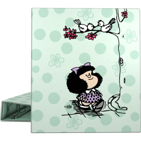 CARP.ANILLAS A4 FOR.4D40 MAFALDA KISS GRAFOPLAS26 PACK 2U. 88172746