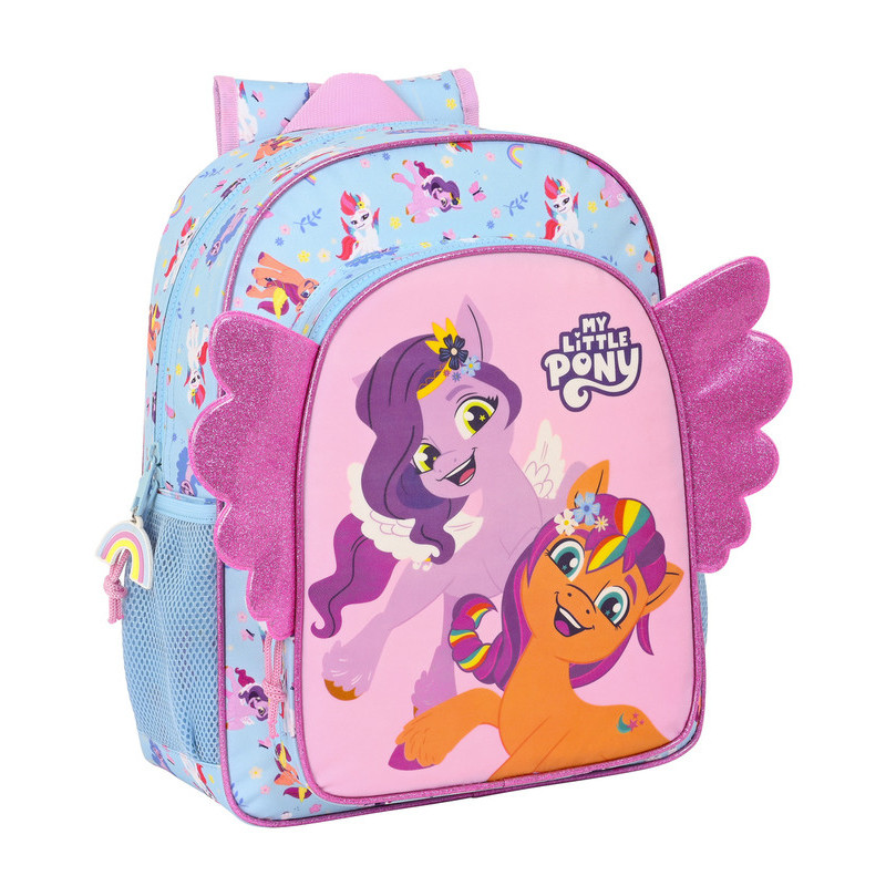 MOCHILA JUNIOR ADAPT.CARRO MY LITTLE PONY "WILD & FREE" 612335640 SAFTA23 VAC