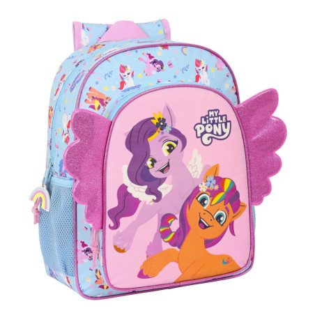 MOCHILA JUNIOR ADAPT.CARRO MY LITTLE PONY "WILD & FREE" 612335640 SAFTA23 VAC