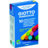TIZA ROBERCOLOR COLORES SURT. CJ DE 10 GIOTTO