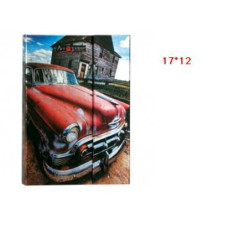 CUADERNO DEC MISA 17*12 CHEVROLET SOLAPA MAGNETICA 80H 90GR 70035 ^